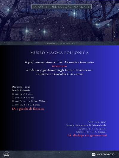 Locandina La notte del lavoro narrato